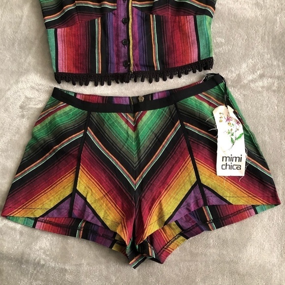 Mini Chica Colorful stripe set size Xsmall - Picture 3 of 6